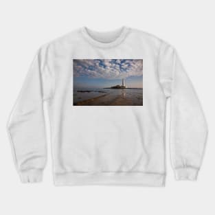 Springtime at St Mary's Island Crewneck Sweatshirt